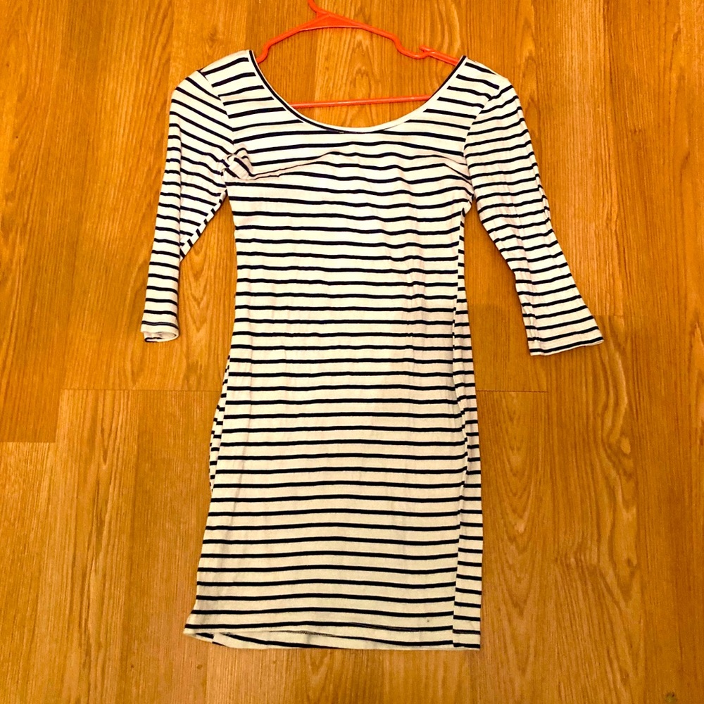 Striped Bodycon Dress